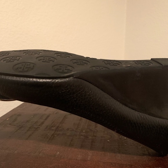 Tory Burch Sally peep toe wedge size 10.5 - Picture 4 of 5